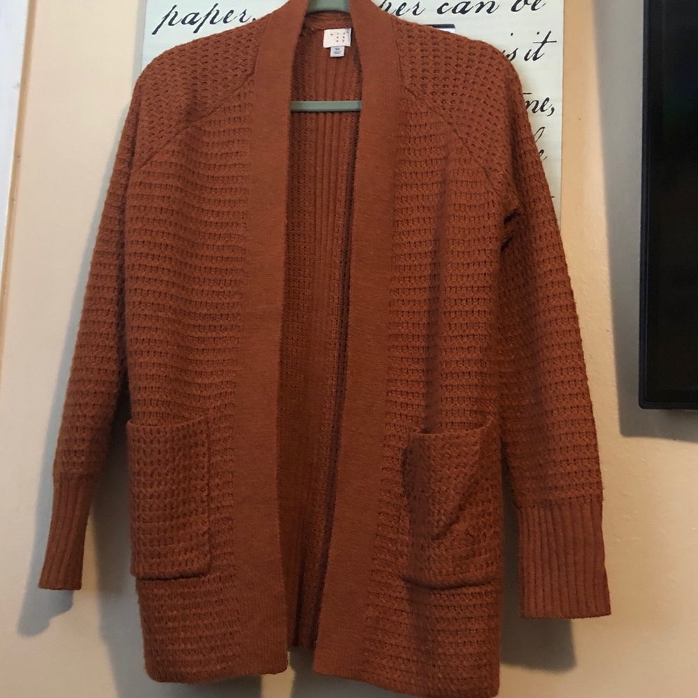 Size XS. A New Day. Brown Cardigan